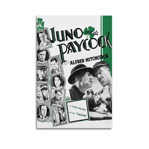 YRTWR I WBRRB Juno und der Paycock-Poster, Wandkunst, Design, Gemälde für Schlafzimmer-Filme, 20 x 30 cm, ungerahmter Stil von YRTWR I WBRRB