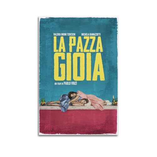 YRTWR I WBRRB La Pazza Gioia Poster, Wandkunst, Design, Gemälde für Schlafzimmer, Filme, 30 x 45 cm, ungerahmter Stil von YRTWR I WBRRB