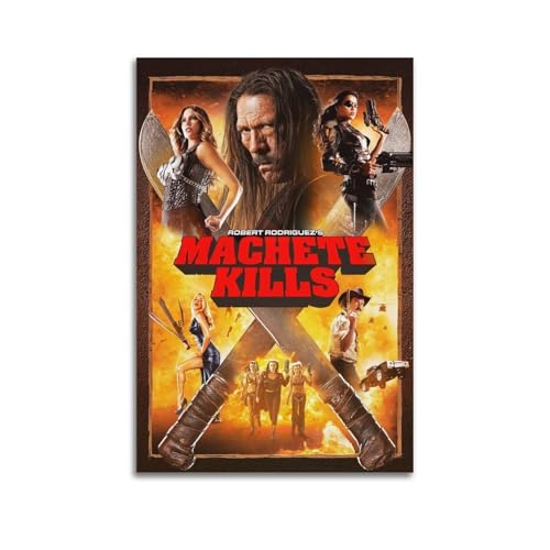 YRTWR I WBRRB Machete Kills Poster, Wandkunst, Design, Gemälde für Schlafzimmer-Filme, 20 x 30 cm, ungerahmter Stil von YRTWR I WBRRB