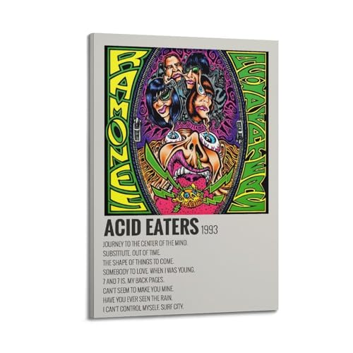 YRTWR I WBRRB Poster "Acid Eaters", Wandkunst, Design, Gemälde für Schlafzimmer, Filme, 30 x 45 cm, Rahmenstil von YRTWR I WBRRB