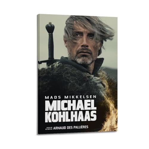 YRTWR I WBRRB Poster "Age of Uprising The Legend of Michael Kohlhaas", Wandkunst, Cover-Design, Gemälde für Schlafzimmer-Filme, 30 x 45 cm, Rahmenstil von YRTWR I WBRRB