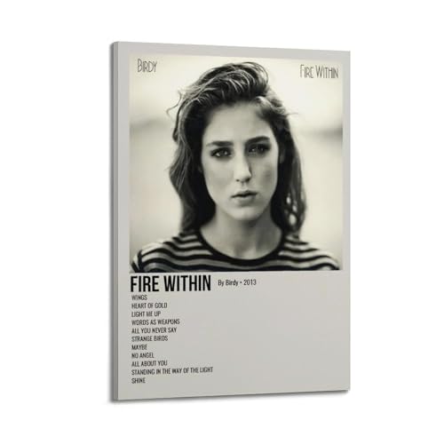 YRTWR I WBRRB Poster "Fire in", Wandkunst, Design, Gemälde für Schlafzimmer, Filme, 30 x 45 cm, Rahmenstil von YRTWR I WBRRB