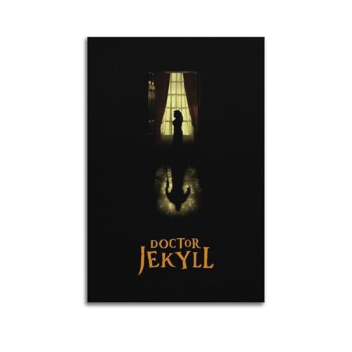 YRTWR I WBRRB Poster mit Aufschrift "Doctor Jekyll", Wandkunst, Design, Gemälde für Schlafzimmer-Filme, 20 x 30 cm, ungerahmter Stil von YRTWR I WBRRB