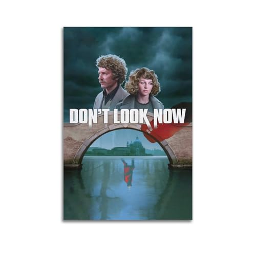 YRTWR I WBRRB Poster mit Aufschrift "Don't Look Now", Design Gemälde für Schlafzimmer, Filme, 50 x 75 cm, ungerahmter Stil von YRTWR I WBRRB