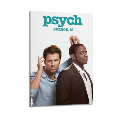 YRTWR I WBRRB Psych S8 Poster, Wandkunst, Design, Gemälde für Schlafzimmer-Filme, 40 x 60 cm, Rahmenstil von YRTWR I WBRRB