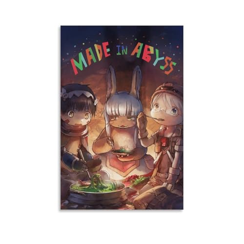 YRUAWRH Anime9 Poster "Made in Abyss", ästhetische Leinwand, Vintage-Poster, dekoratives Gemälde für Schlafzimmer, Wohnzimmer, 30 x 45 cm, ungerahmt, 2 YRUAWRH Anime9 Poster "Made in Abyss", ästhetische Leinwand, Vintage-Poster, dekoratives Gemälde für Schlafzimmer, Wohnzimmer, 30 x 45 cm, ungerahmt, 2 von YRUAWRH