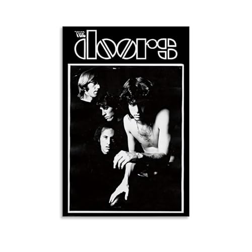 YRUAWRH The Doors Poster, ästhetische Leinwand, Vintage-Poster, dekoratives Gemälde für Schlafzimmer, Wohnzimmer, 30 x 45 cm, ungerahmter Stil YRUAWRH The Doors Poster, ästhetische Leinwand, Vintage-Poster, dekoratives Gemälde für Schlafzimmer, Wohnzimmer, 30 x 45 cm, ungerahmter Stil von YRUAWRH