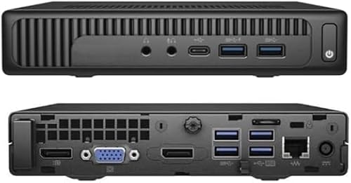 EliteDesk Mini-Computer sofort einsatzbereit, Intel Core i5-6400t RAM 8 GB SSD 256 GB, Office Paket 2021, Windows 11 Pro und WLAN-Stick (Generalüberholt) von YRVIS