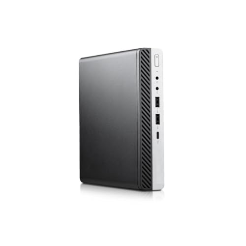 EliteDesk Mini-Computer sofort einsatzbereit, Intel Core i5-7400t RAM 8 GB SSD M.2 256 GB, Office 2021-Paket, Windows 11 Pro und WLAN-Stick (überholt) von YRVIS