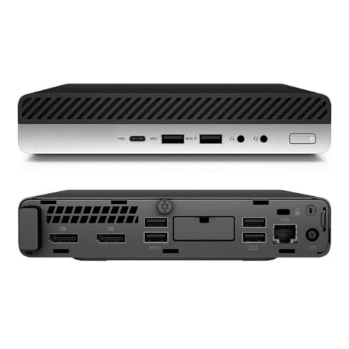 EliteDesk Mini-PC, gebrauchsfertig, Intel Core i5-9400t RAM 16 GB SSD 1 TB, Office 2021 Paket, Windows 11 Pro und WLAN-Stick (überholt) von YRVIS