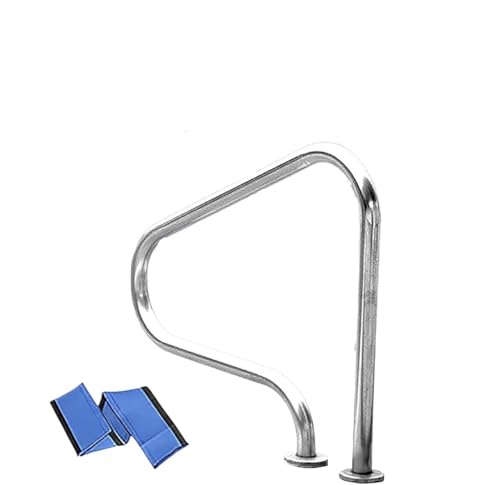 Pool Geländer, Handlauf aus Edelstahl 304 for den Einstieg in ein eingebautes Schwimmbecken(Thick 1.2mm) von YRthongXy