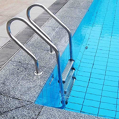 Pool Geländer, Rutschfeste Trittstufe, Handlauf for Schwimmbadleiter aus Edelstahl von YRthongXy