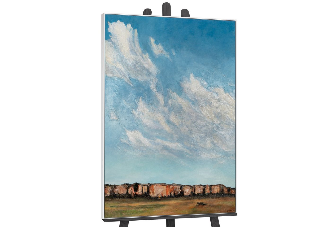 YS-Art Gemälde Wolken Inspiration, Landschaft von YS-Art