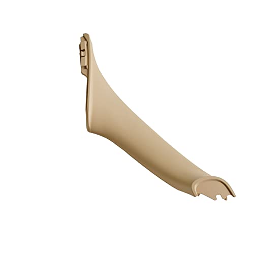 YSA ASF 1pcs Auto Links Rechts Innen Innengriff Innentürverkleidung Pull Trim Cover Für 5er F10 F11Beige Schwarz Griffabdeckung(Beige-Right) von YSA ASF