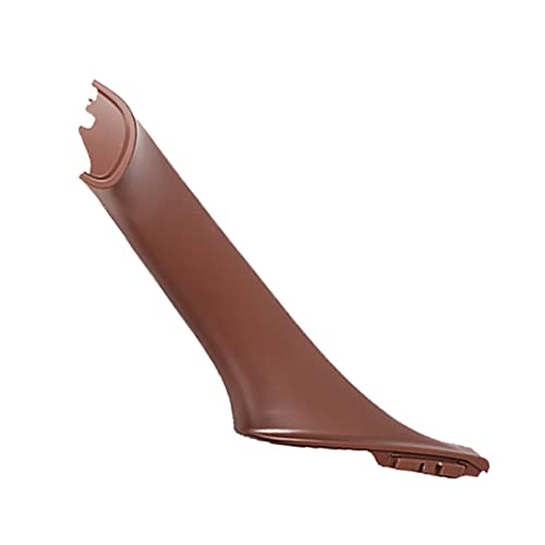 YSA ASF 1pcs Auto Links Rechts Innen Innengriff Innentürverkleidung Pull Trim Cover Für 5er F10 F11Beige Schwarz Griffabdeckung(Red-Brown-Left) von YSA ASF