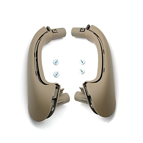 YSA ASF Für Mercedes Für Benz W203 C-Klasse Limousine 2000-2007 Auto Vorne Links Rechts Innen Türgriff Set Ersatz 4 Stück Griffabdeckung(Beige Front 2pcs) von YSA ASF