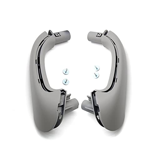 YSA ASF Für Mercedes Für Benz W203 C-Klasse Limousine 2000-2007 Auto Vorne Links Rechts Innen Türgriff Set Ersatz 4 Stück Griffabdeckung(Gray Front 2pcs) von YSA ASF