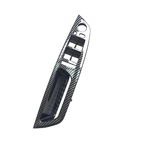 YSA ASF Innen Carbon Türgriff Äußere Lederabdeckung Ersatz LHD RHD Für X5 X6 E70 E71 E72 2007-2013 Griffabdeckung(Front Left Armrest) von YSA ASF