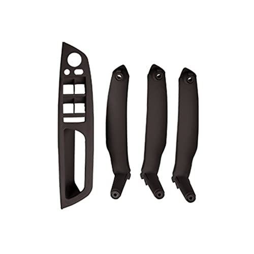 YSA ASF Innentürgriff Für E70 E71 X5 X6 2007-2014 Linker Vorderer Fahrersitz LHD Auto Armlehne Innenverkleidung Pull Trim Cover Griffabdeckung(Brown 4 pcs) von YSA ASF