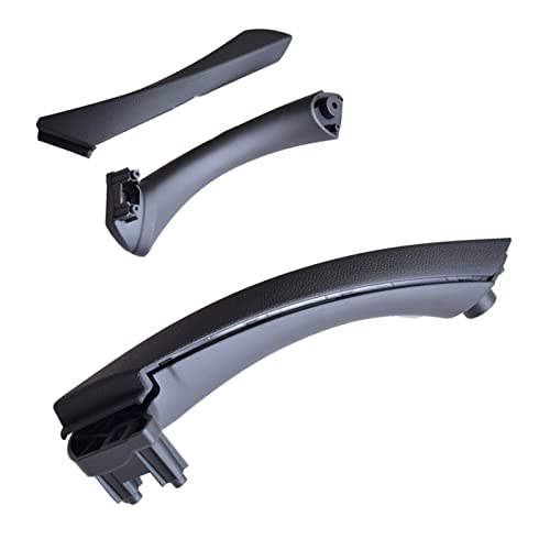 YSA ASF Innentürgriffverkleidung Für E90 E91 Für 3er 320 Limousine Pull Trim Cover 51417230850 51419150335 51419150340 Griffabdeckung(Black-Set-Left) von YSA ASF