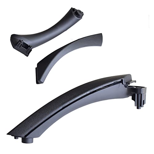 YSA ASF Innentürgriffverkleidung Für E90 E91 Für 3er 320 Limousine Pull Trim Cover 51417230850 51419150335 51419150340 Griffabdeckung(Black-Set-Right) von YSA ASF