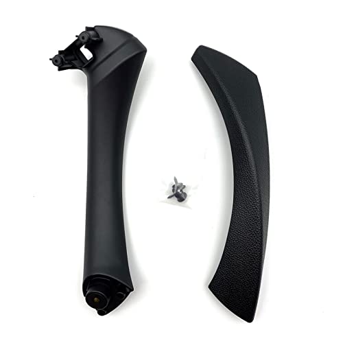 YSA ASF Innentürgriffverkleidung Pull Zierabdeckung Für E90 E91 Für 3er Limousine 51417230850 51419150335 51419150340 Griffabdeckung(Black(one The Right)) von YSA ASF