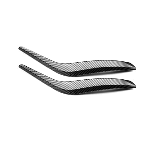 YSA ASF Links Rechts Innentür Armlehne Pull Trim Für X1 E84 2009-2016 Kohlefaser Auto Innentürverkleidung Griffabdeckung Auto Griffabdeckung(Left 2Pcs) von YSA ASF