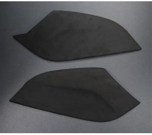 YSA ASF Wildleder Leder Auto ABS Auto Center Console Side Panel Cover Aufkleber Trim Für A3 8V S3 2013-2020 Innen Dekoration Abdeckung(Schwarz) von YSA ASF