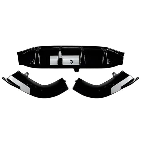 Heckflügel Kompatibel mit Mercedes Kompatibel mit Benz Kompatibel mit GLC Klasse GLC260 300 X254 2023+ ABS Auto Heckspoilerlippe Glänzend Schwarz Carbonfaser-Look Auto Spoiler(Glänzend schwarz) von YSASFZX