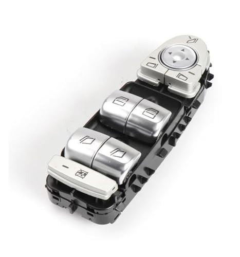 YSASFZX Auto Fensterschalter Für Mercedes Für W447 Für W448 Auto-Haustür-Fensterheberschalter Hauptfensterheberschalter Für Benz Für Vito Für Viano 2016-2022 Fensterheber Taste(Model B) von YSASFZX