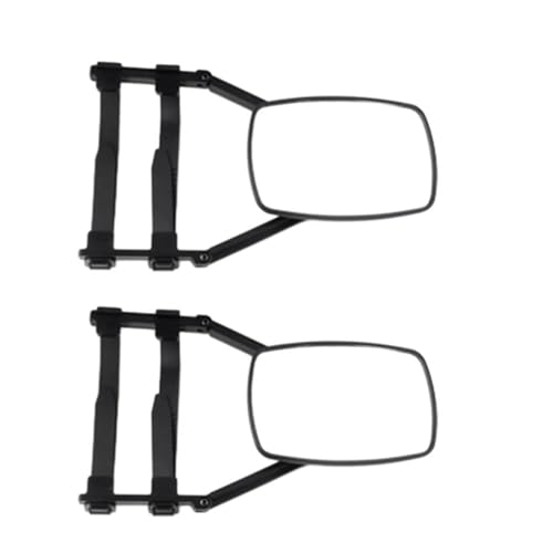 YSASFZX Auto Spiegelglas Universal Auto Abschlepp Spiegel Trailer Abschlepp Spiegel Rückspiegel Verlängerung Strap Rückspiegel Seite Spot Blind Konvexen Spiegel Spiegelglas Ersatz(2 Pieces) von YSASFZX
