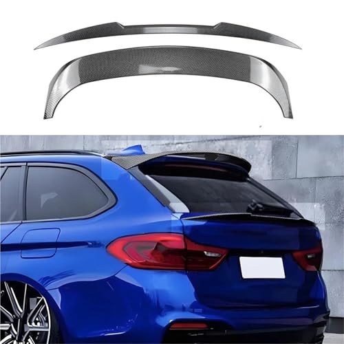 YSASFZX Heckflügel Für 5 Series Für Touring G31 2018-2023 Autodachspoiler Heckspoiler Top Mittelflügel Karosserie-Kits Modifikation Auto Spoiler(Set C) von YSASFZX