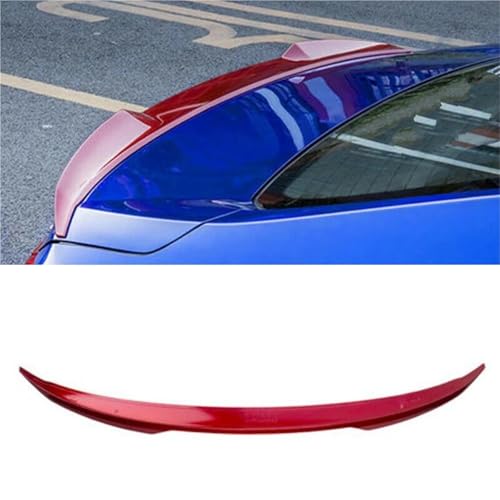 YSASFZX Heckflügel Für Accord Für JDM V Type 2018-2022 V Typ Außen Heckspoiler Heckspoiler Heckklappe Trim Splitter Lip Auto Spoiler(Rot) von YSASFZX