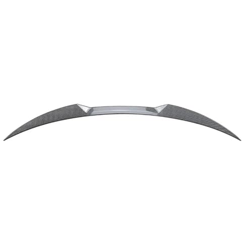 YSASFZX Heckflügel Für Alfa Für Romeo Für Giulia 2015-2023 ABS Auto Heckflügel Spoiler Fest Automobil Strömungsabweiser Schutzmodifikation Auto Spoiler(Kohlenschwarz) von YSASFZX