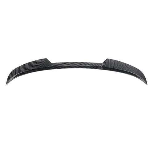 YSASFZX Heckflügel Für Ford Für Fiesta ST Line MK6 MK6.5 2008-2017 Heckspoilerlippe Heckspoilerflügel Modifiziertes Dekorationszubehör Auto Spoiler(Kohlenstoff-Look) von YSASFZX