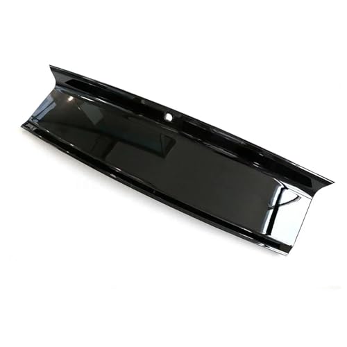 YSASFZX Heckflügel Für Ford Für Mustang 2015-2023 Hinten Stamm Deckel Decklid Panel Stoßstange Schutz Platte Heckklappe Panel Form Bord Spoiler Abdeckung Auto Spoiler(Glänzend schwarz) von YSASFZX