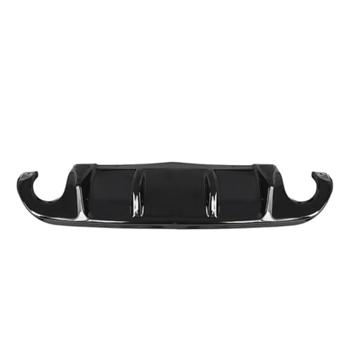YSASFZX Heckflügel Für Infiniti Für Q50 2014 2015 2016 2017 Heckstoßstangenlippendiffusor Spoiler Splitterschutz Heckstoßstangenunterschutz Auto Spoiler(Glänzend schwarz) von YSASFZX
