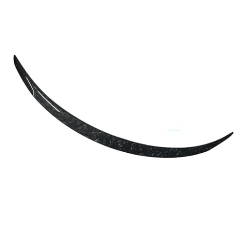 YSASFZX Heckflügel Für Tesla Für Modell 3 Für Highland 2024 Version Carbon Fiber Spoiler Hinten Carbon Trunk Wing Außen Zubehör Auto Spoiler(Glossy Forging) von YSASFZX