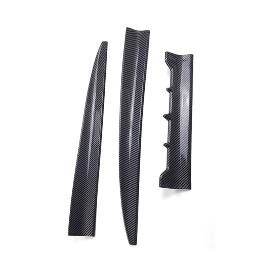 YSASFZX Heckflügel Für Tesla Für Modell 3 Für Y Auto Universal Dach Spoiler Schwanz Spoiler Stamm Flügel Auto Spoiler(B Carbon) von YSASFZX