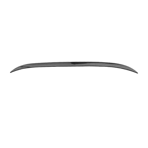 YSASFZX Heckflügel Für Tesla Für Modell Für Y 2016 2017 2018 2019 2020-2023 Auto Hinten Stamm Spoiler Splitter Flügel Schwanz Trunk Lip Body Kits Tuning Auto Spoiler(Kohlenstoff-Look) von YSASFZX