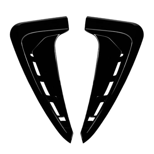 YSASFZX Heckflügel Für X5 F15 2014 2015 2016 2017 2018 Seitenlüftungsverkleidung Abdeckung Haifischseitengitter Dekoration Styling Aufkleber Auto Spoiler(Glänzend schwarz) von YSASFZX
