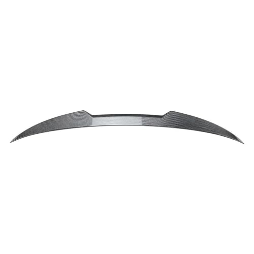 YSASFZX Heckflügel Kompatibel mit A3 Kompatibel mit S3 Kompatibel mit 8V Kompatibel mit Limousine 2014-2020 Heckspoiler Body Kit Heckflügel Feste Windspoiler Heckflosse Auto Spoiler(Kohlenstoff-Look) von YSASFZX