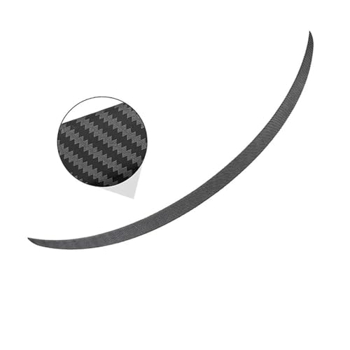 YSASFZX Heckflügel Kompatibel mit Tesla Kompatibel mit Modell 3 2017 2018 2019 2020 2021 2022 2023 Spoiler Zubehör Heckspoiler Flügel Auto Außen Auto Spoiler(Carbon Matte) von YSASFZX