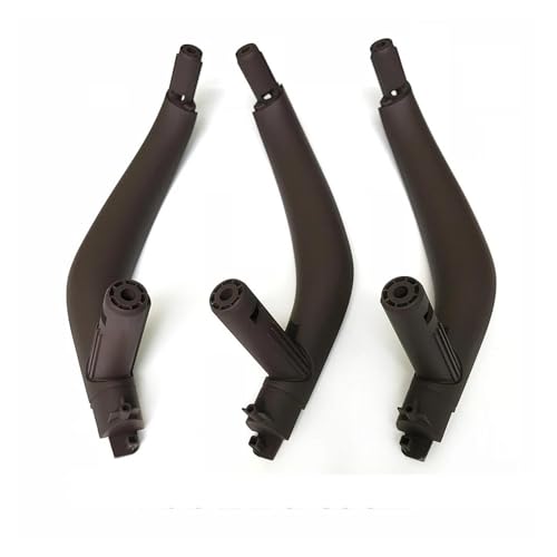 YSASFZX Türinnengriff 3-teiliges Set LHD RHD Carbonfaser-Innentürgriff für Beifahrer Ersatz für X5 X6 F15 F16 2014–2018 Türinnenverkleidung Türgriff(LHD Moka) von YSASFZX