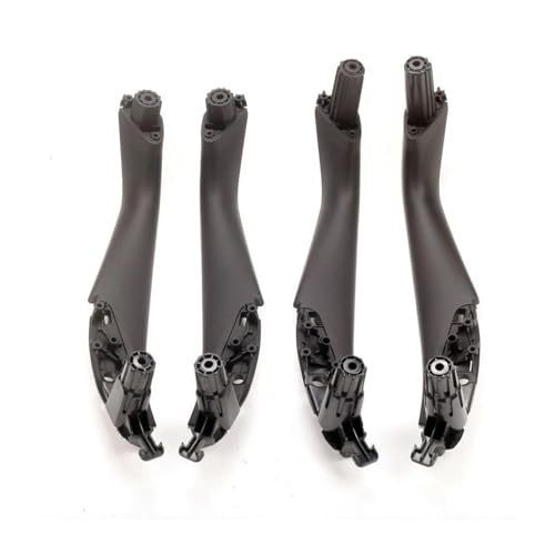 YSASFZX Türinnengriff Carbon Fiber Innen Auto Türgriff Innen Abdeckung Trim Für 5 Serie Für M5 Für G30 G31 F90 2017-2022 51417438523 Türinnenverkleidung Türgriff(Black 4pcs) von YSASFZX
