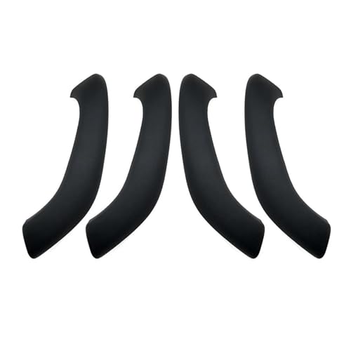 YSASFZX Türinnengriff Für X1 F48 F49 2016-2019 X2 F39 2017 2018 2019 2020 Carbon Fiber Innen Auto Styling Auto innere Türinnenverkleidung Türgriff(4pcs black) von YSASFZX