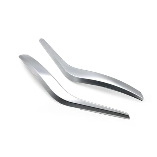 YSASFZX Türinnengriff Innen Links Rechts Äußere Abdeckung Puller Trim Ersatz Für X1 E84 2010 2011 2012 2013 2014 2015 2016 Türinnenverkleidung Türgriff(Silber 2ST) von YSASFZX