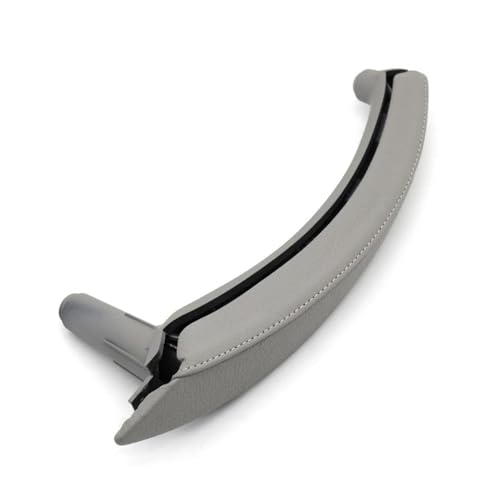YSASFZX Türinnengriff Innenausstattung Auto Links Rechts Beifahrertürgriff mit Lederbezug Trim Ersatz Für X5 X6 E70 E71 E72 2007-2013 Türinnenverkleidung Türgriff(Left Grey) von YSASFZX