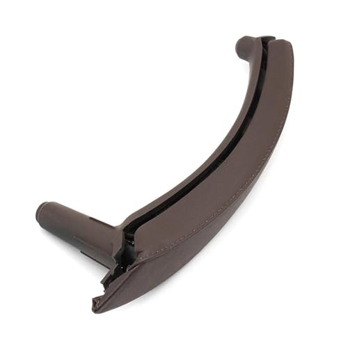 YSASFZX Türinnengriff Innenausstattung Auto Links Rechts Beifahrertürgriff mit Lederbezug Trim Ersatz Für X5 X6 E70 E71 E72 2007-2013 Türinnenverkleidung Türgriff(Left Moka) von YSASFZX