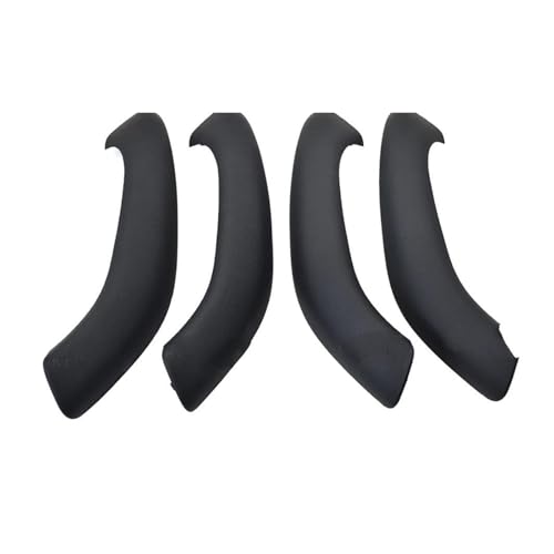 YSASFZX Türinnengriff Innentürgriff-Außenabdeckungsverkleidung Ersatz 51417417513 für X1 X2 F48 F49 F39 2016-2020 Türinnenverkleidung Türgriff(Black 4pcs set) von YSASFZX